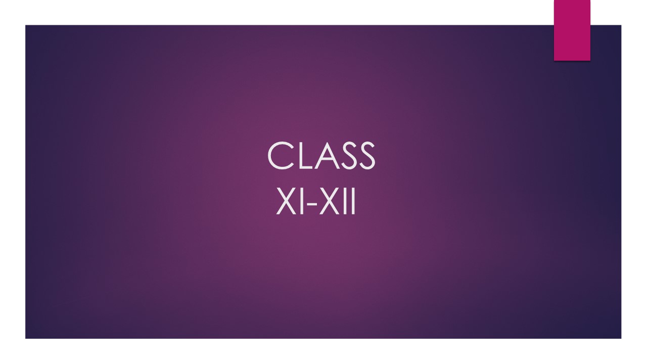 SCIENCE CLASSES XI AND XII COACHING